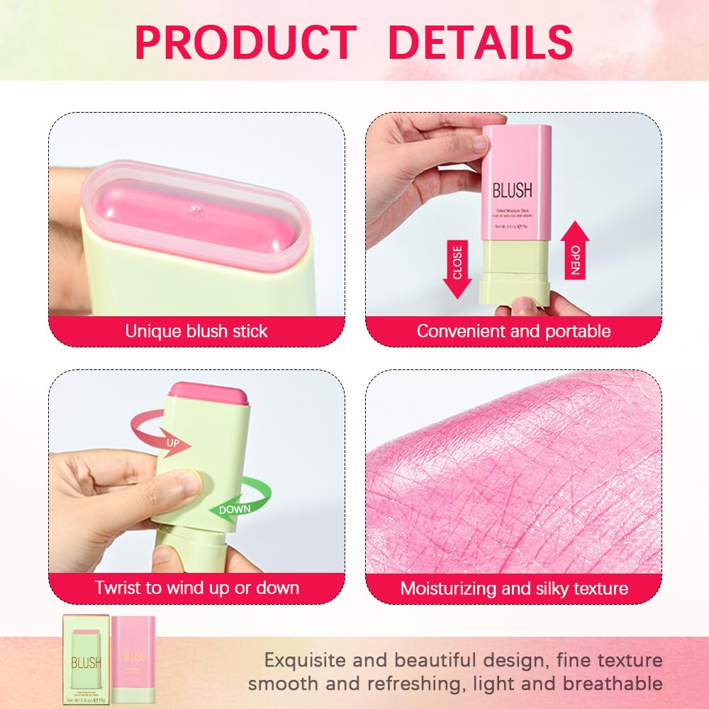Multi-Use Blush Stick(1) قلم أحمر الخدود متعدد الاستخدام(1)