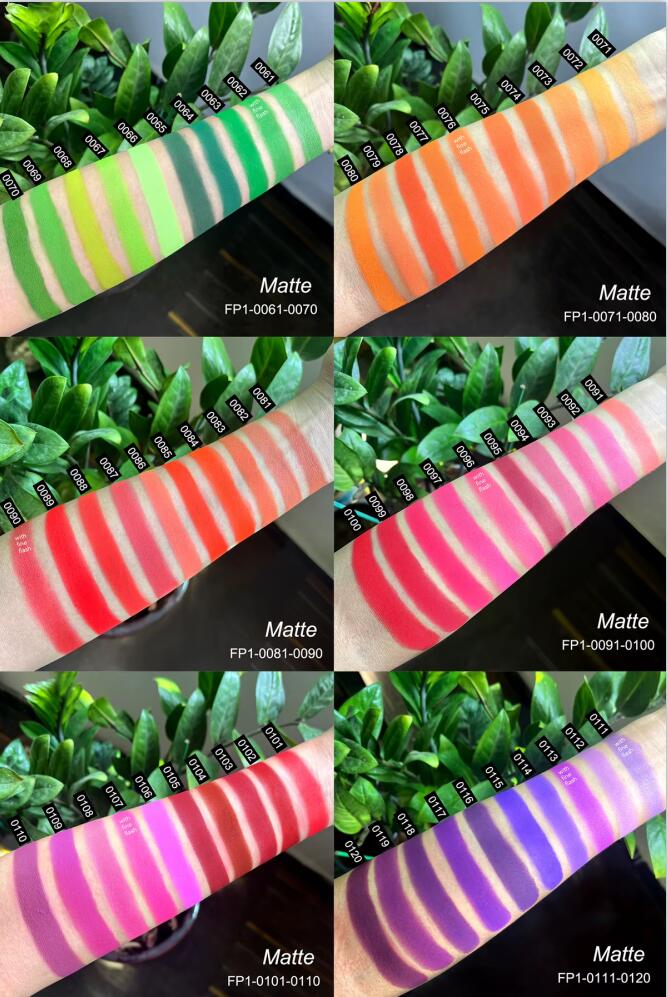 ظل عيون فردي نباتي وردي لامع (8)